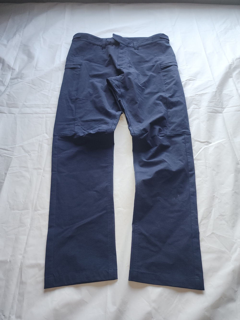 TEN THOUSAND MEN'S NAVY TACTICAL SLIM PANTS SIZE ADJUSTABLE 34W / 30L